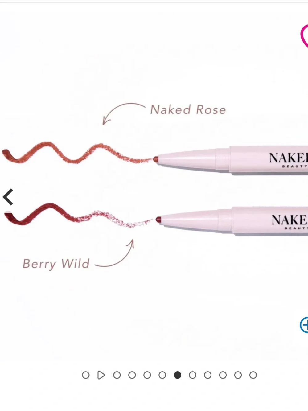 NAKERY PLUMParadise Lip Peptide Color Drench — Naked Rose (Pink)